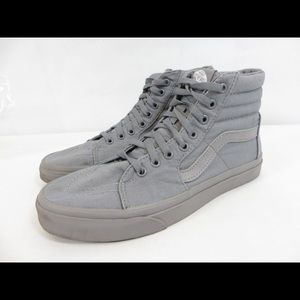 High top Gray Vans
